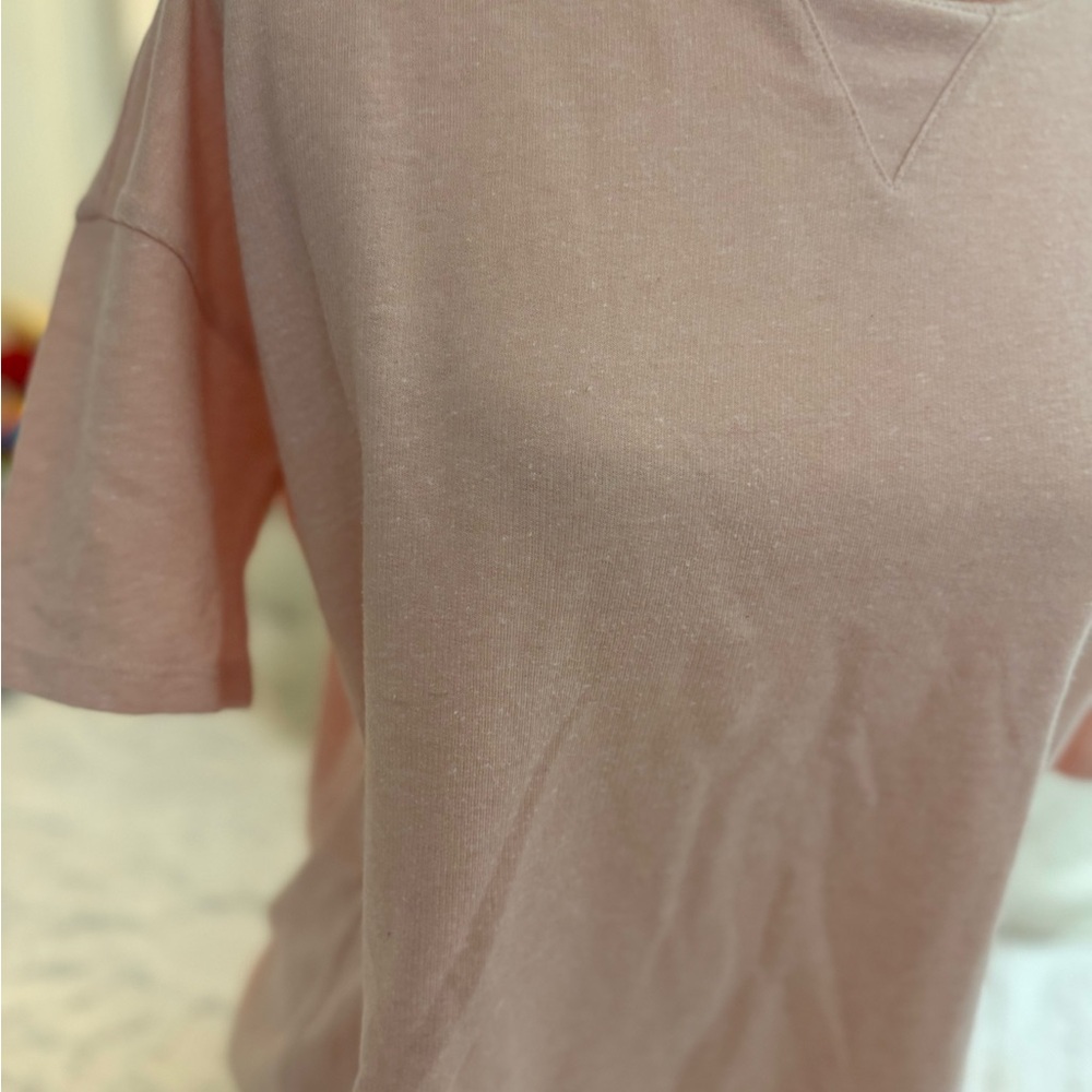 Madewell Soft Pink Short Sleeve Tee - Picture 2 of 7